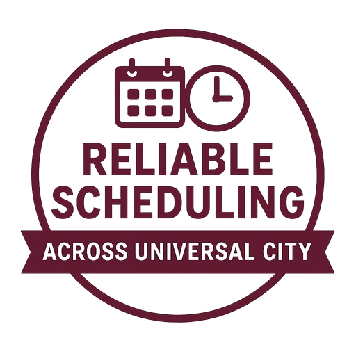 Reliable Scheduling Across Universal City